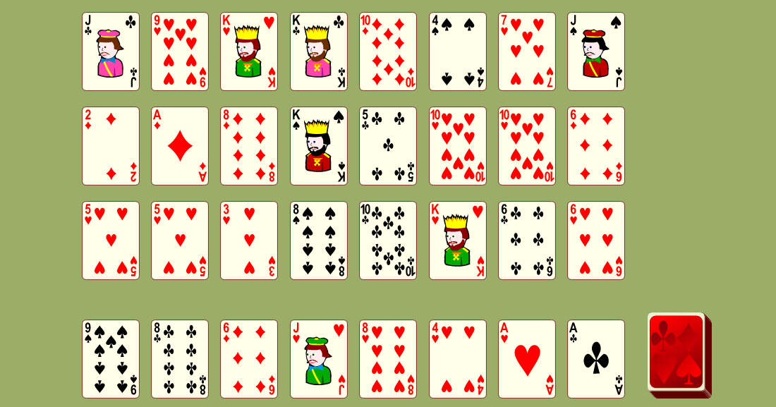 Free Cell Solitaire (Two decks) - Panoidl ENTERTAINMENT