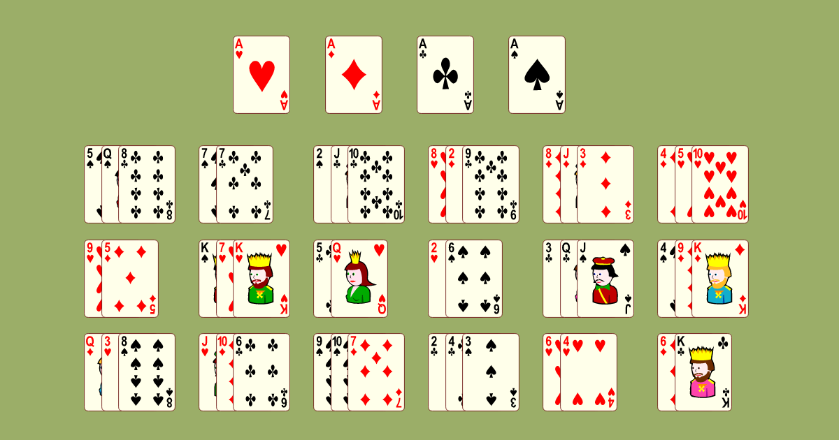 Free Cell Solitaire (Two decks) - Panoidl ENTERTAINMENT